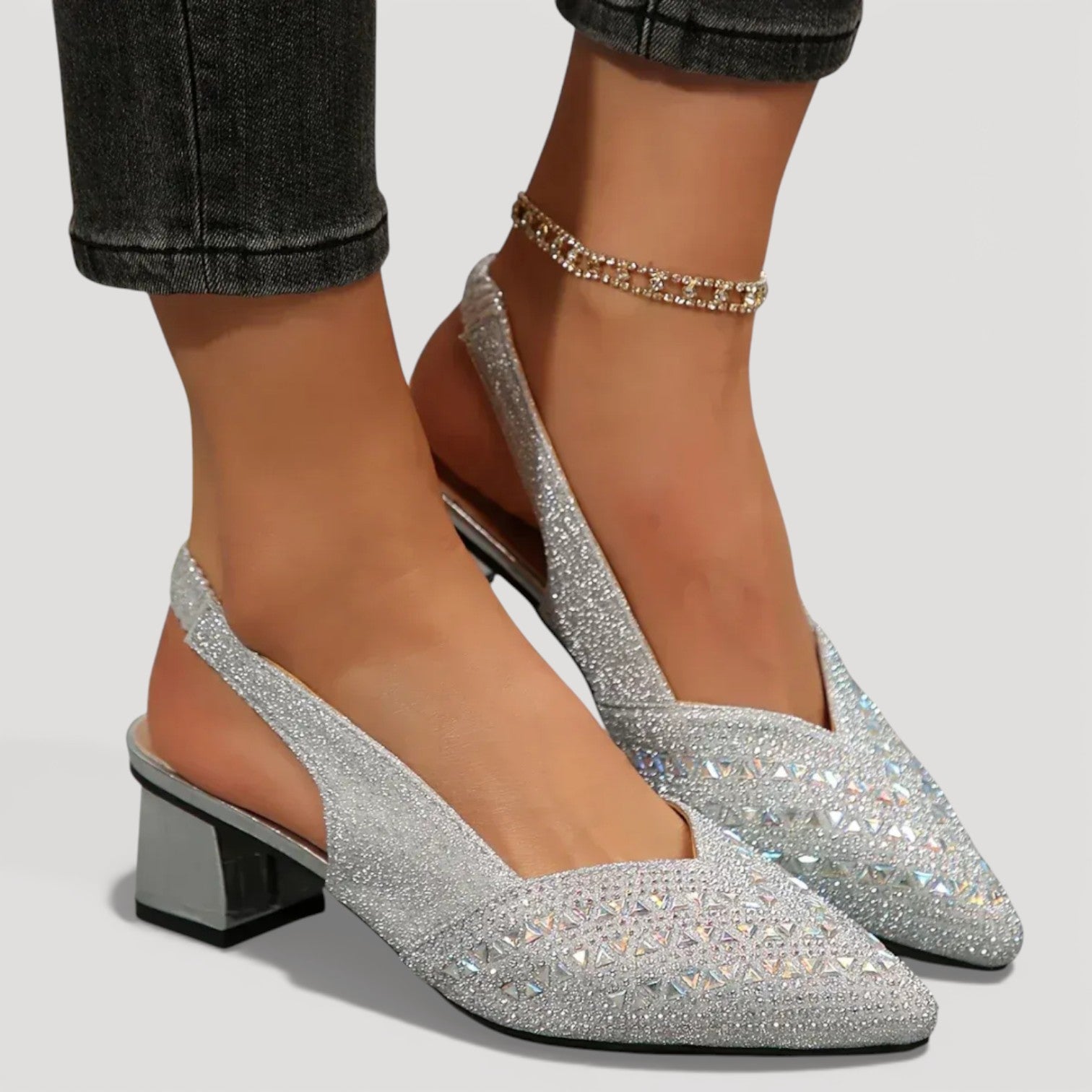 Vanessa –  Elegant Slingback Heels