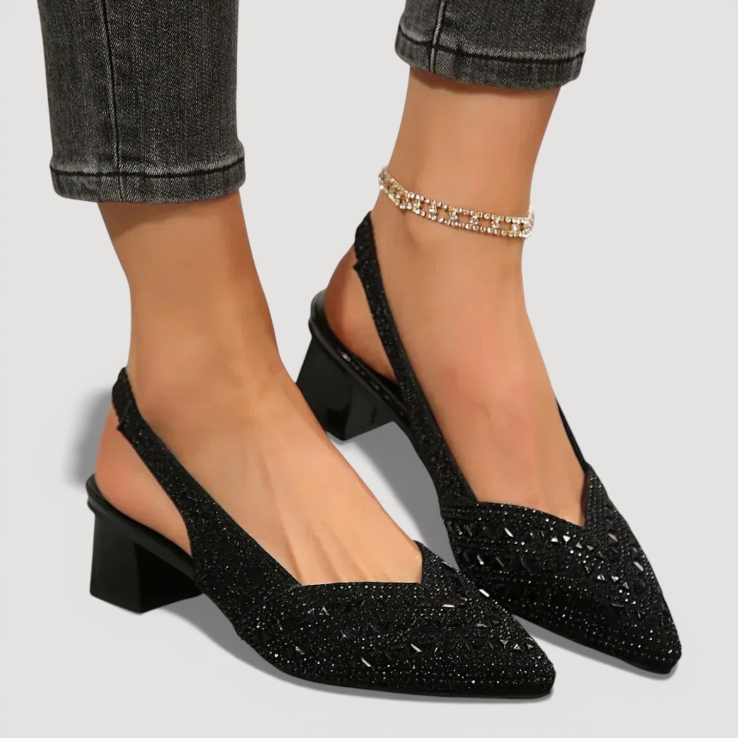 Vanessa –  Elegant Slingback Heels