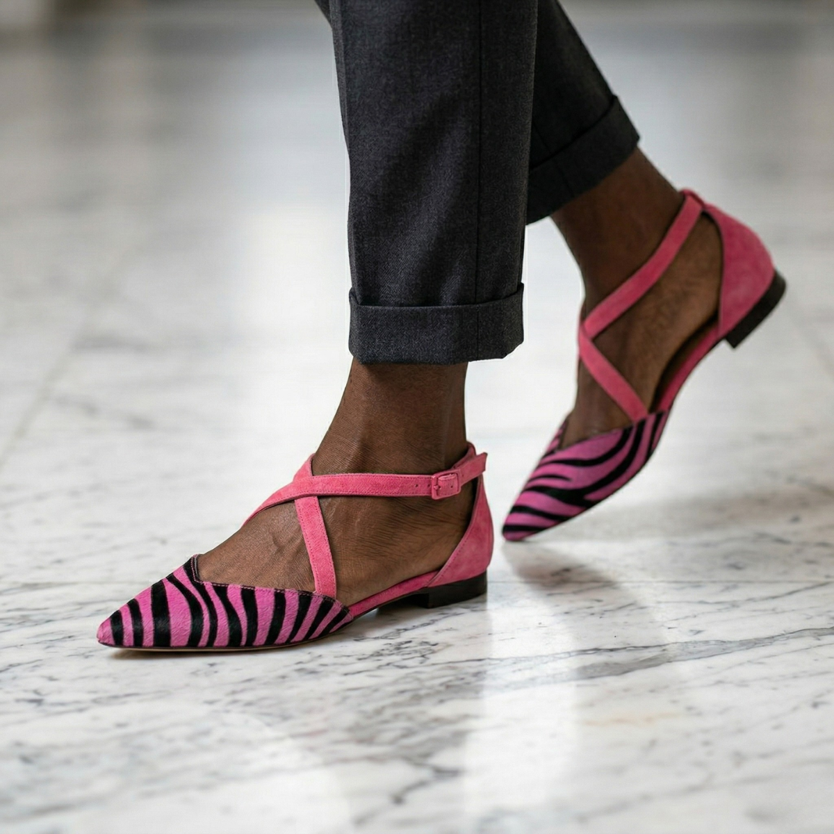 Fern | Ballerinas With Straps