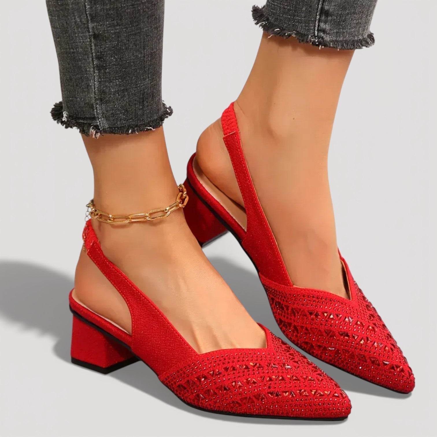 Vanessa –  Elegant Slingback Heels