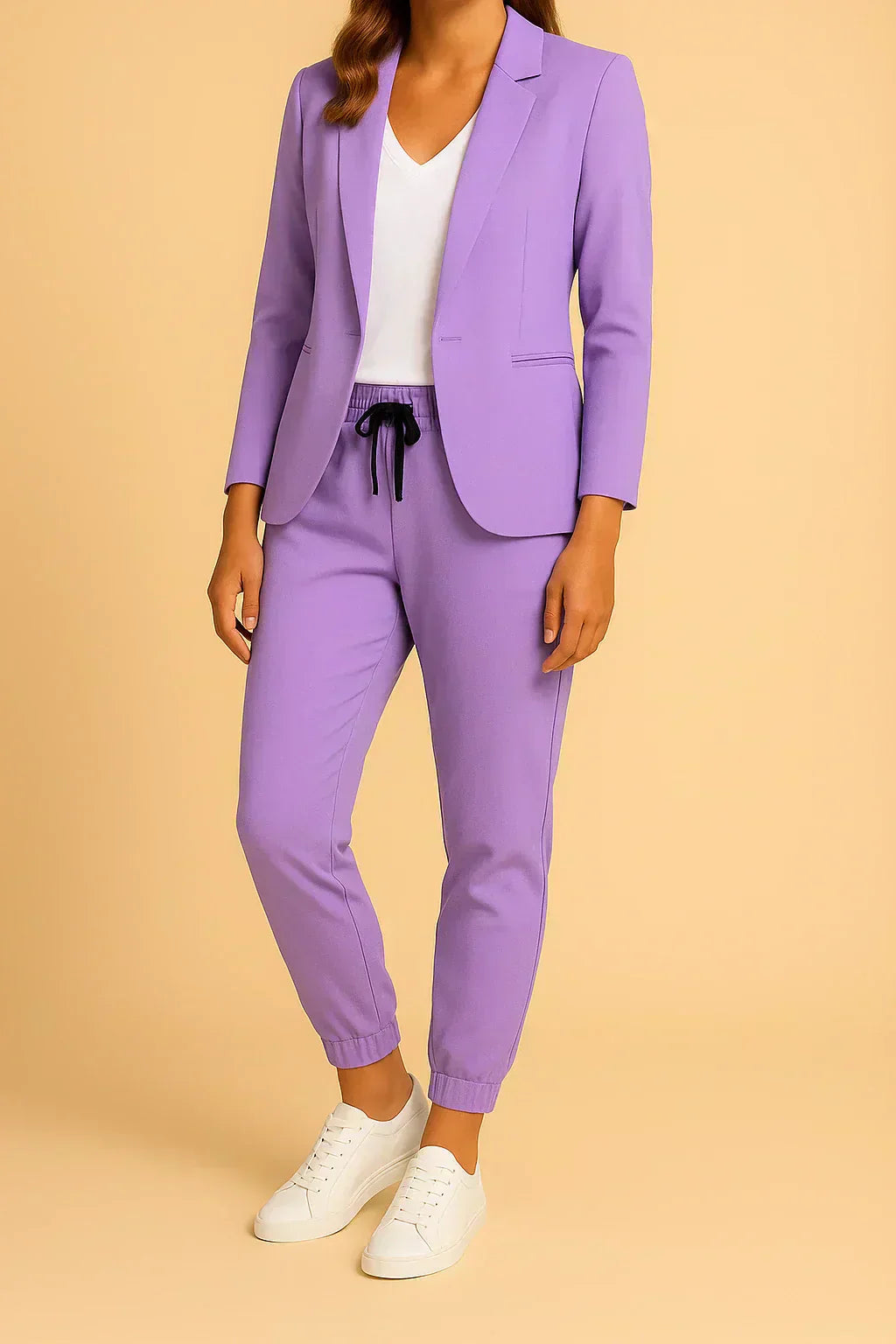 Stassie - Elegant Jacket And Trousers Set