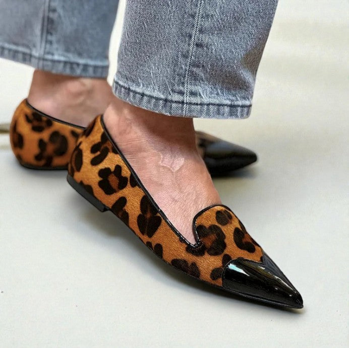 Millie | Refined Animal Print Ballet Flats