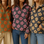 Fleur | Floral Fleece Sweater