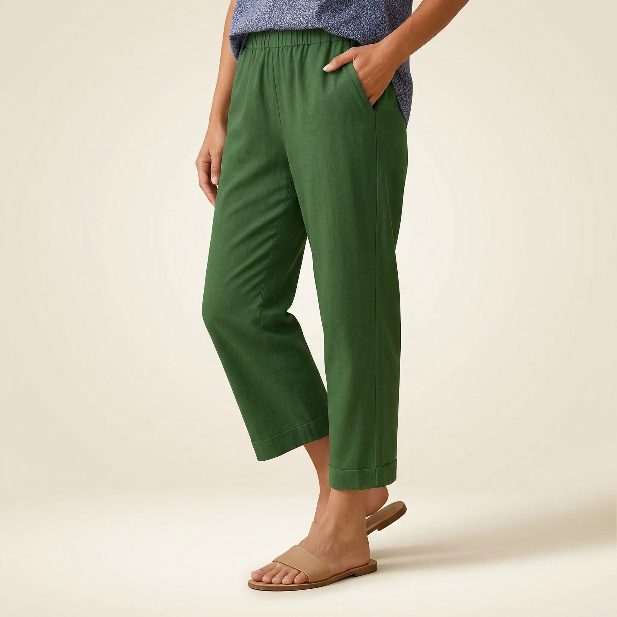 Clementine | Elegant Lightweight Trousers