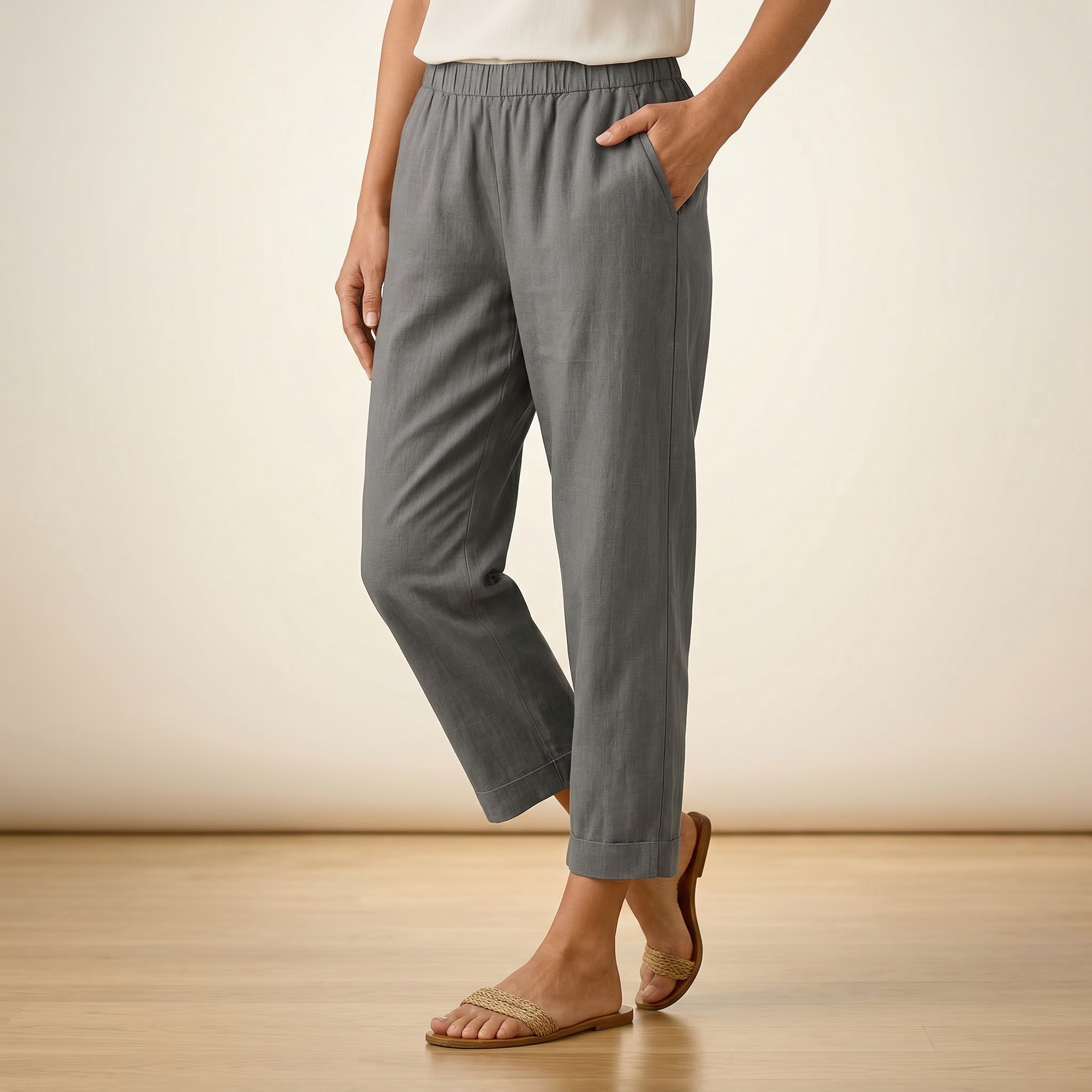 Clementine | Elegant Lightweight Trousers