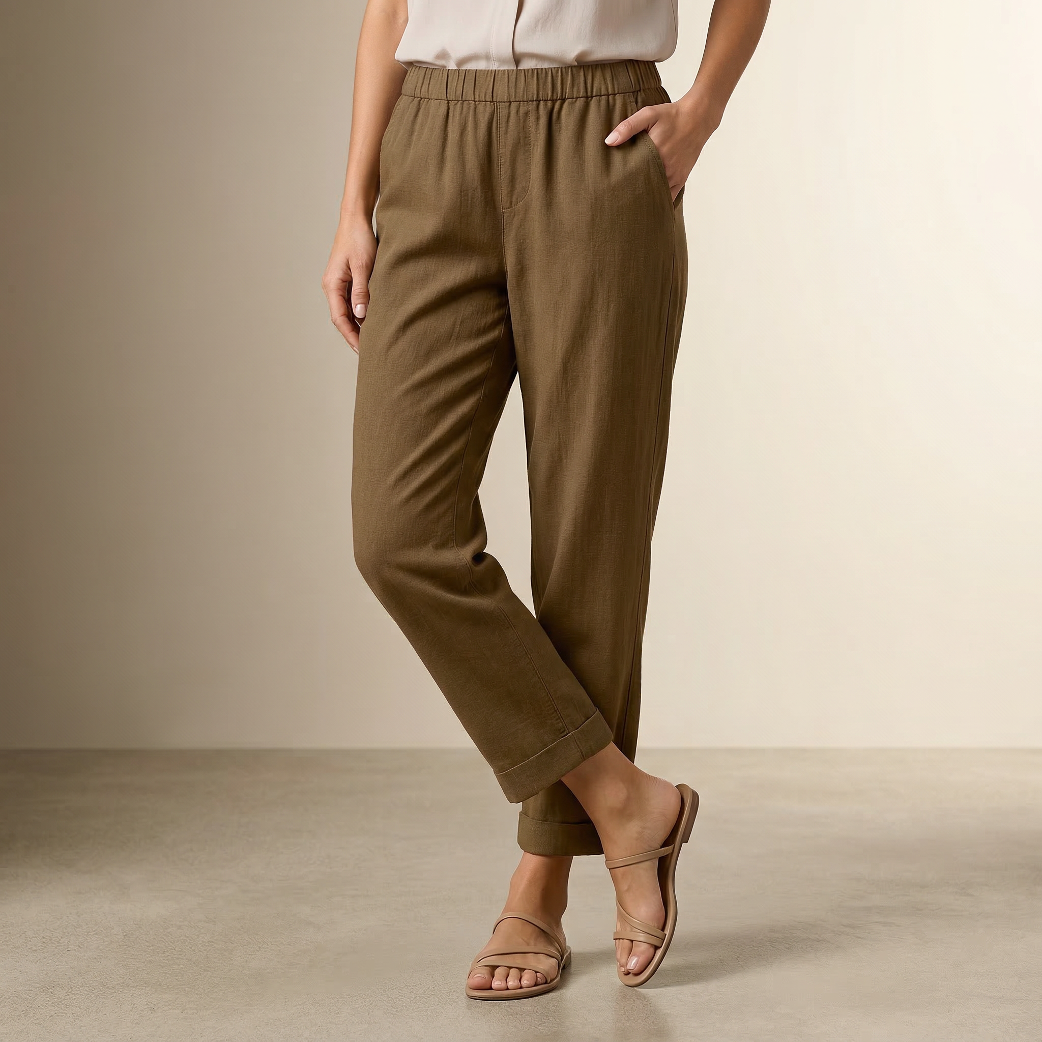 Clementine | Elegant Lightweight Trousers