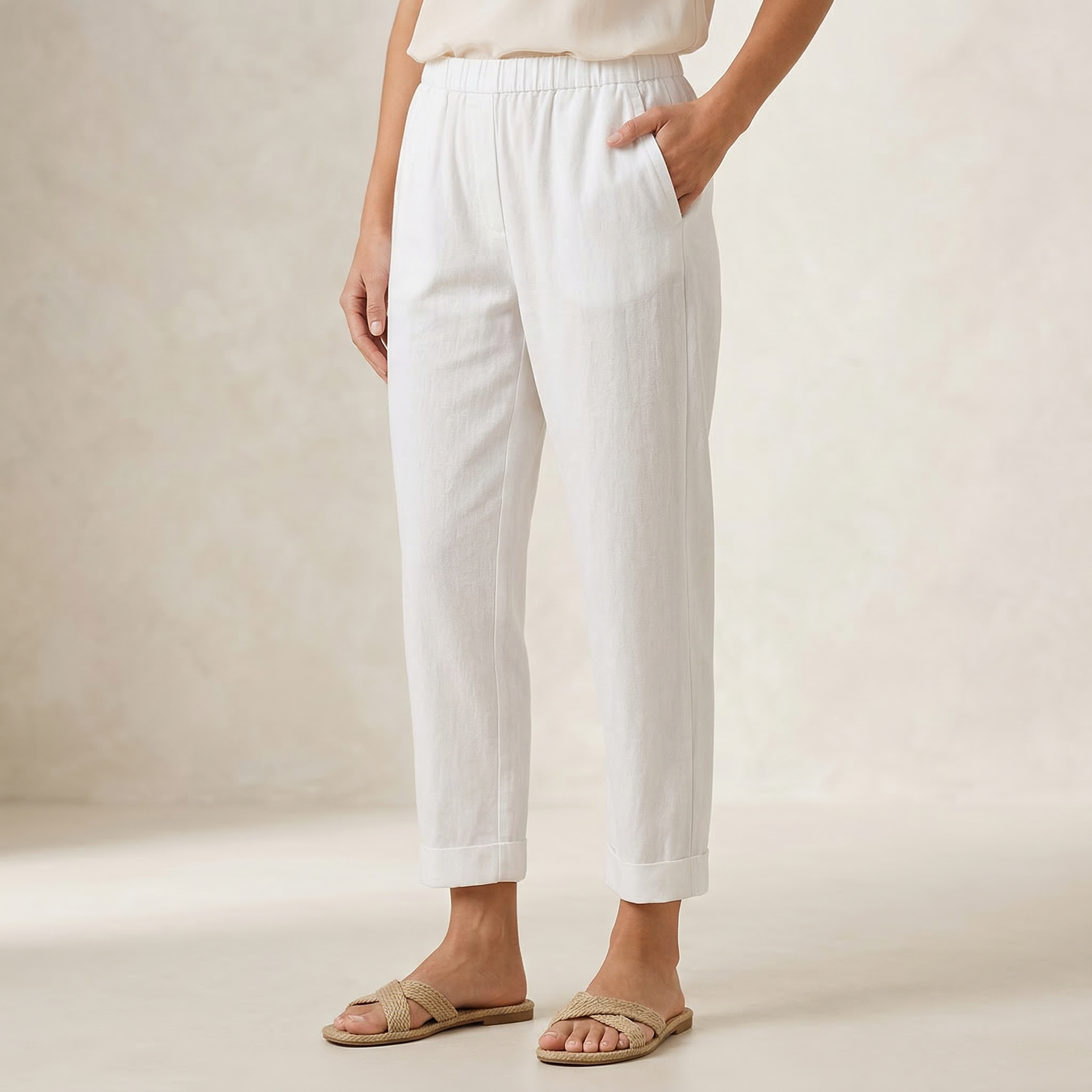 Clementine | Elegant Lightweight Trousers