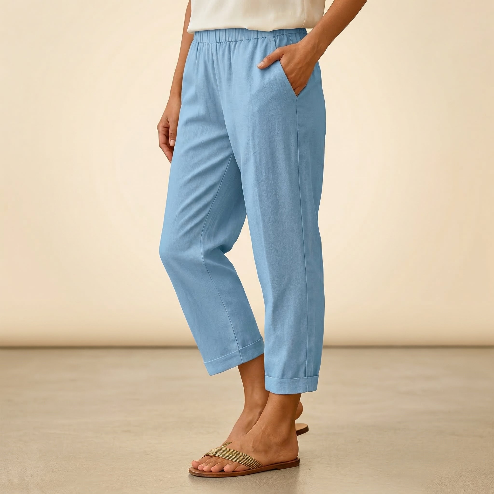 Clementine | Elegant Lightweight Trousers