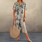 Joelle | Floral Dress In A Light And Elegant Style