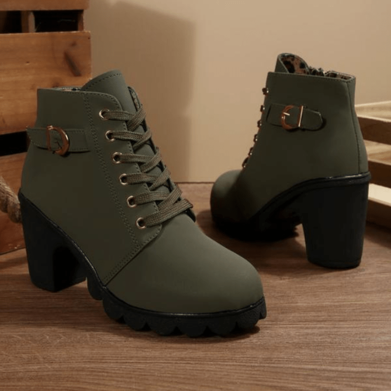 Katy | Chic Chunky Ankle Boots