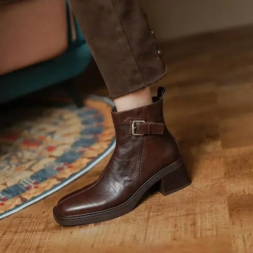 Tessa | Vintage Buckle Boots