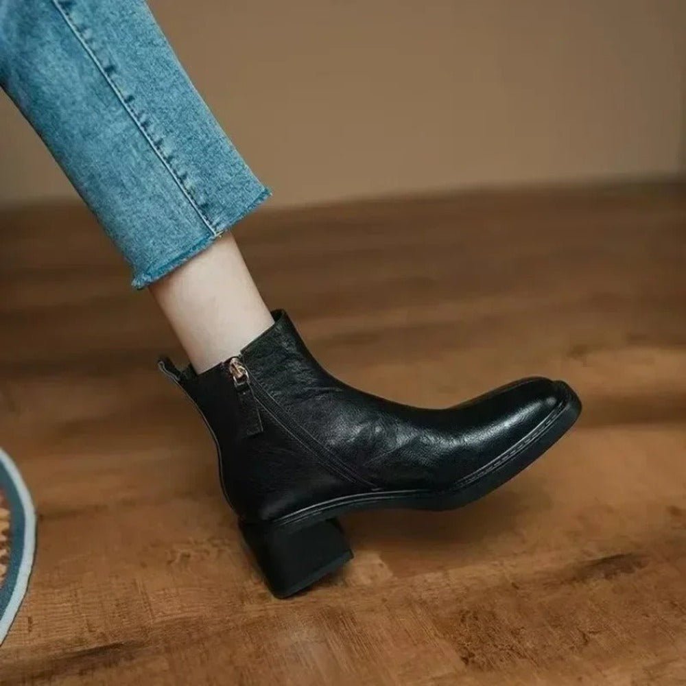 Tessa | Vintage Buckle Boots