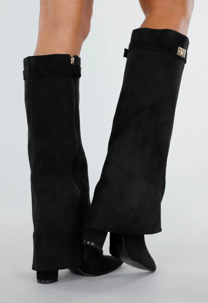 Squalo | Prestige Boots Black Suede